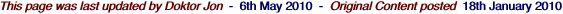 This page was last updated by Doktor Jon