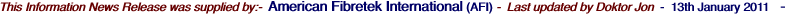 This Information News Release was supplied by:-