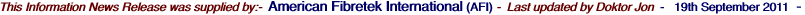 This Information News Release was supplied by:-