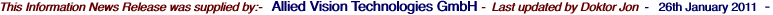 This Information News Release was supplied by:-