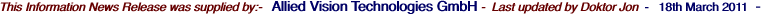 This Information News Release was supplied by:-