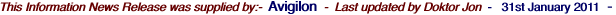 This Information News Release was supplied by:-