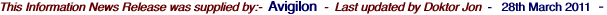 This Information News Release was supplied by:-