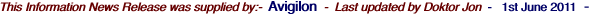 This Information News Release was supplied by:-