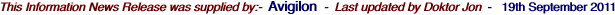 This Information News Release was supplied by:-