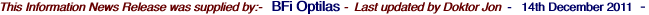 This Information News Release was supplied by:-