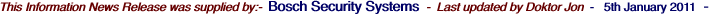 This Information News Release was supplied by:-