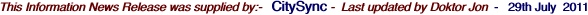 This Information News Release was supplied by:-