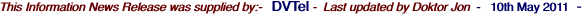 This Information News Release was supplied by:-