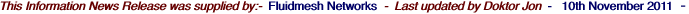This Information News Release was supplied by:-