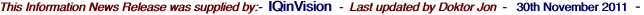This Information News Release was supplied by:-