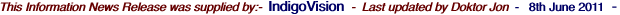 This Information News Release was supplied by:-