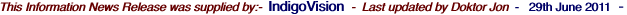 This Information News Release was supplied by:-