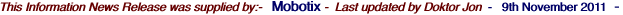 This Information News Release was supplied by:-