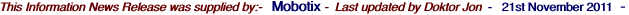 This Information News Release was supplied by:-