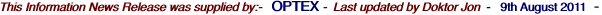 This Information News Release was supplied by:-