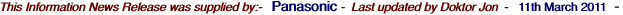 This Information News Release was supplied by:-