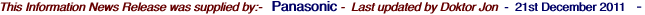 This Information News Release was supplied by:-