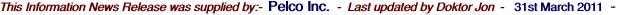 This Information News Release was supplied by:-