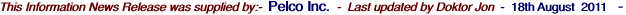 This Information News Release was supplied by:-