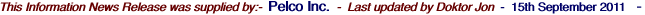 This Information News Release was supplied by:-