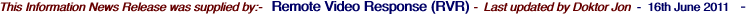 This Information News Release was supplied by:-