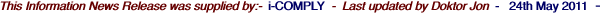 This Information News Release was supplied by:-