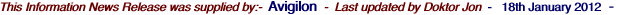 This Information News Release was supplied by:-