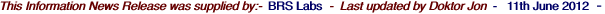 This Information News Release was supplied by:-