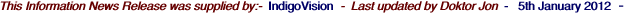 This Information News Release was supplied by:-