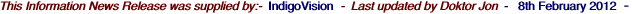 This Information News Release was supplied by:-