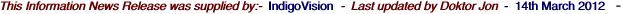 This Information News Release was supplied by:-