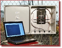 OptexFieldcalibrationFD322onfenceLR