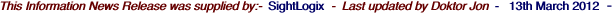 This Information News Release was supplied by:-