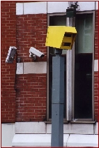 So would you like to play "Spot the CCTV Camera?". Eagle eyed visitors may recognise the profusion of street furniture, surrounding a single heritage dome camera keeping watch over part  of Londons' prestigious Oxford Street shopping area.