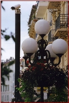 So would you like to play "Spot the CCTV Camera?". Eagle eyed visitors may recognise the profusion of street furniture, surrounding a single heritage dome camera keeping watch over part  of Londons' prestigious Oxford Street shopping area.