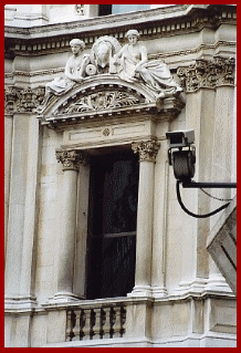 So would you like to play "Spot the CCTV Camera?". Eagle eyed visitors may recognise the profusion of street furniture, surrounding a single heritage dome camera keeping watch over part  of Londons' prestigious Oxford Street shopping area.