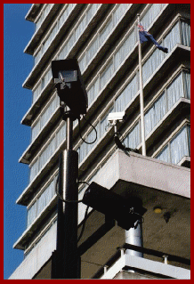 So would you like to play "Spot the CCTV Camera?". Eagle eyed visitors may recognise the profusion of street furniture, surrounding a single heritage dome camera keeping watch over part  of Londons' prestigious Oxford Street shopping area.