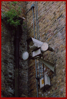 So would you like to play "Spot the CCTV Camera?". Eagle eyed visitors may recognise the profusion of street furniture, surrounding a single heritage dome camera keeping watch over part  of Londons' prestigious Oxford Street shopping area.