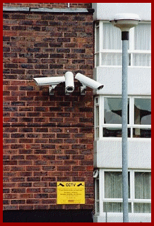 So would you like to play "Spot the CCTV Camera?". Eagle eyed visitors may recognise the profusion of street furniture, surrounding a single heritage dome camera keeping watch over part  of Londons' prestigious Oxford Street shopping area.