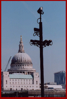 So would you like to play "Spot the CCTV Camera?". Eagle eyed visitors may recognise the profusion of street furniture, surrounding a single heritage dome camera keeping watch over part  of Londons' prestigious Oxford Street shopping area.