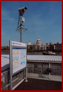 So would you like to play "Spot the CCTV Camera?". Eagle eyed visitors may recognise the profusion of street furniture, surrounding a single heritage dome camera keeping watch over part  of Londons' prestigious Oxford Street shopping area.