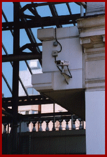 So would you like to play "Spot the CCTV Camera?". Eagle eyed visitors may recognise the profusion of street furniture, surrounding a single heritage dome camera keeping watch over part  of Londons' prestigious Oxford Street shopping area.