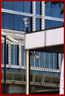 So would you like to play "Spot the CCTV Camera?". Eagle eyed visitors may recognise the profusion of street furniture, surrounding a single heritage dome camera keeping watch over part  of Londons' prestigious Oxford Street shopping area.