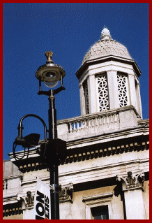 So would you like to play "Spot the CCTV Camera?". Eagle eyed visitors may recognise the profusion of street furniture, surrounding a single heritage dome camera keeping watch over part  of Londons' prestigious Oxford Street shopping area.