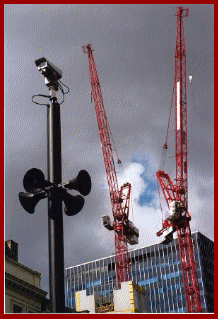 So would you like to play "Spot the CCTV Camera?". Eagle eyed visitors may recognise the profusion of street furniture, surrounding a single heritage dome camera keeping watch over part  of Londons' prestigious Oxford Street shopping area.