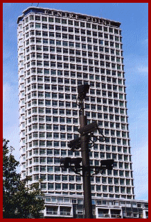 So would you like to play "Spot the CCTV Camera?". Eagle eyed visitors may recognise the profusion of street furniture, surrounding a single heritage dome camera keeping watch over part  of Londons' prestigious Oxford Street shopping area.