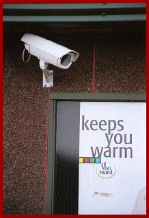 So would you like to play "Spot the CCTV Camera?". Eagle eyed visitors may recognise the profusion of street furniture, surrounding a single heritage dome camera keeping watch over part  of Londons' prestigious Oxford Street shopping area.