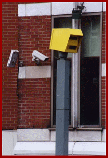 So would you like to play "Spot the CCTV Camera?". Eagle eyed visitors may recognise the profusion of street furniture, surrounding a single heritage dome camera keeping watch over part  of Londons' prestigious Oxford Street shopping area.