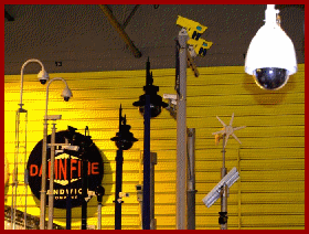 So would you like to play "Spot the CCTV Camera?". Eagle eyed visitors may recognise the profusion of street furniture, surrounding a single heritage dome camera keeping watch over part  of Londons' prestigious Oxford Street shopping area.